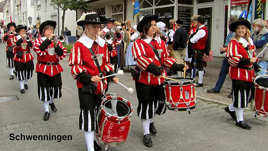 Der Festzug beim Landestrachtenfest 