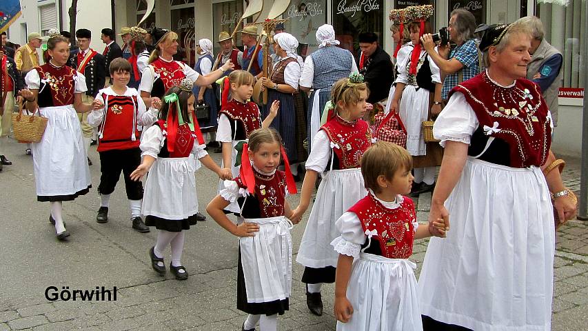 Der Festzug beim Landestrachtenfest 