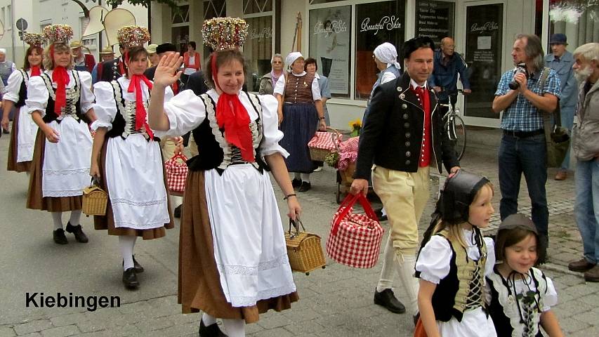 Der Festzug beim Landestrachtenfest 