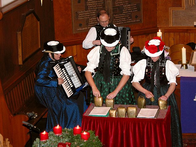 Adventskonzert der Stubenmusik und Glockengruppe 