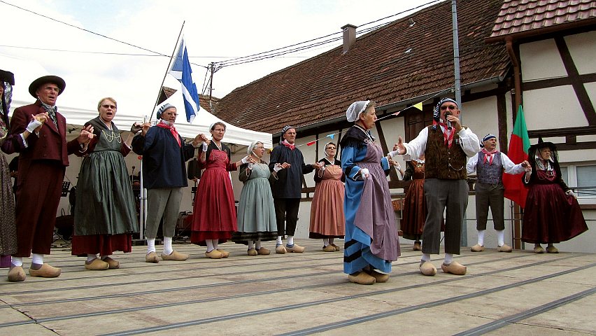 Die Auftritte der Trachtenvereine  