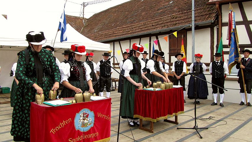 Die Auftritte der Trachtenvereine  