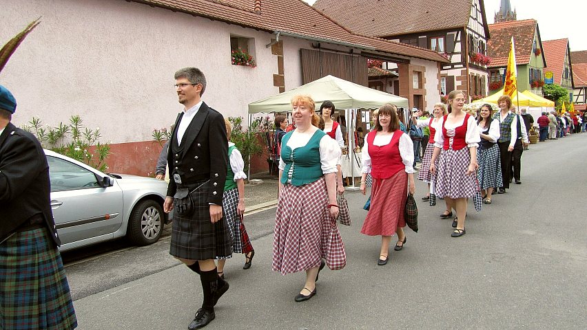 Der Festzug in Imbsheim 