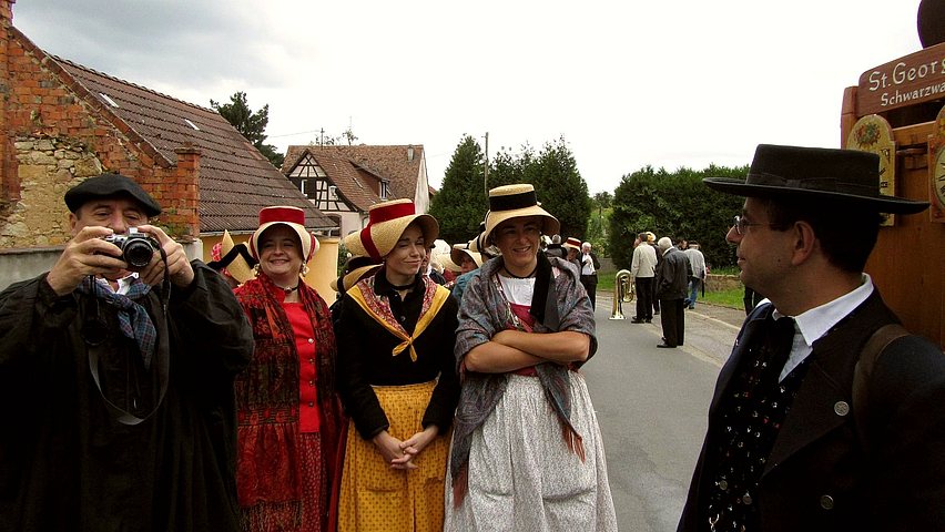 Der Festzug in Imbsheim 