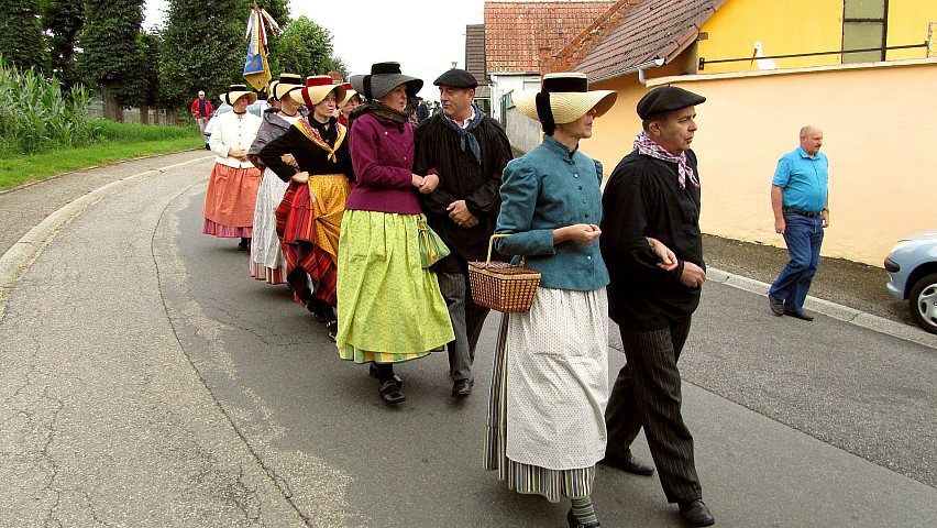 Der Festzug in Imbsheim 