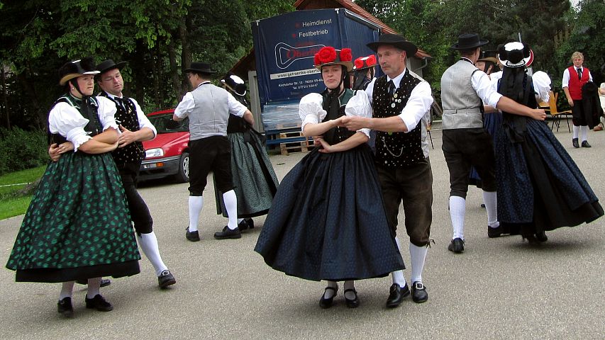 Der Auftritt beim Gautrachtentreffen in Niedereschach 