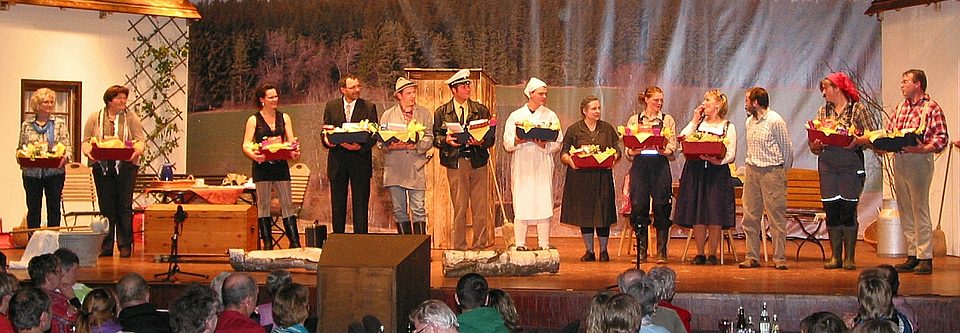 Die Theatergruppe im Jahr 2012